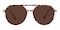 Doyle Tortoise Aviator TR90 Sunglasses