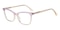 Hedy Purple/Champagne Cat Eye Acetate Eyeglasses