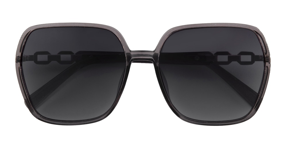 Sylvia Gray Polygon TR90 Sunglasses