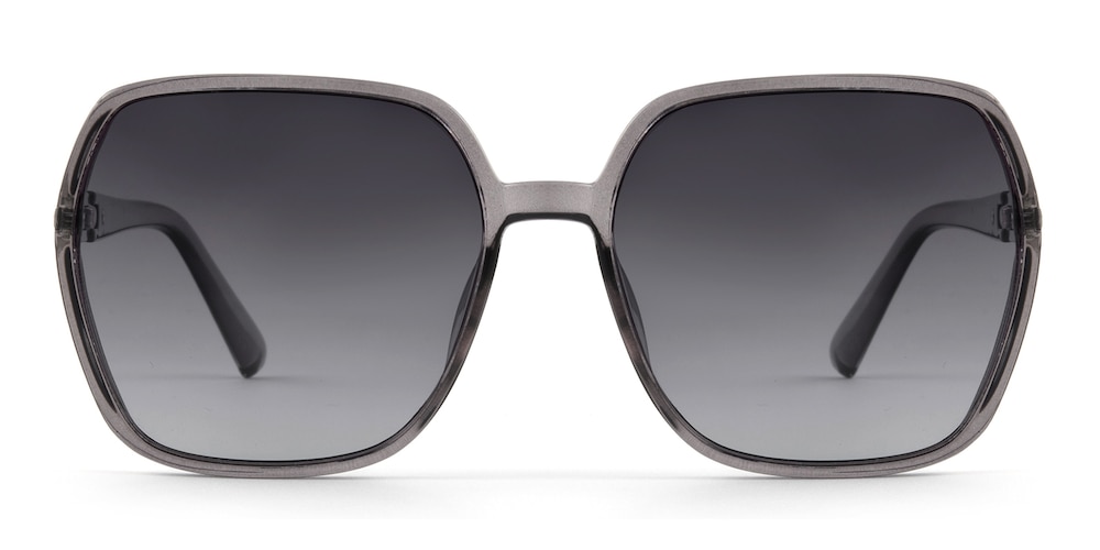 Sylvia Gray Polygon TR90 Sunglasses