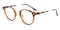 Winston Tortoise Round TR90 Eyeglasses