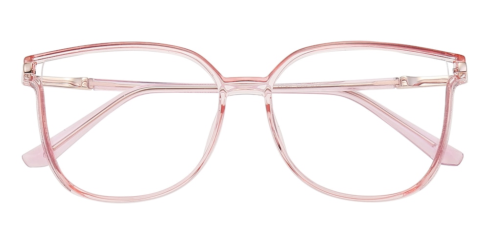 Hannah Pink Cat Eye TR90 Eyeglasses