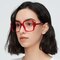 Marcia Red Square TR90 Eyeglasses