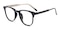 Pittsfield Black Classic Wayframe TR90 Eyeglasses