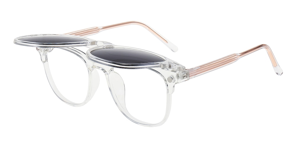 Pittsfield Crystal Classic Wayframe TR90 Eyeglasses