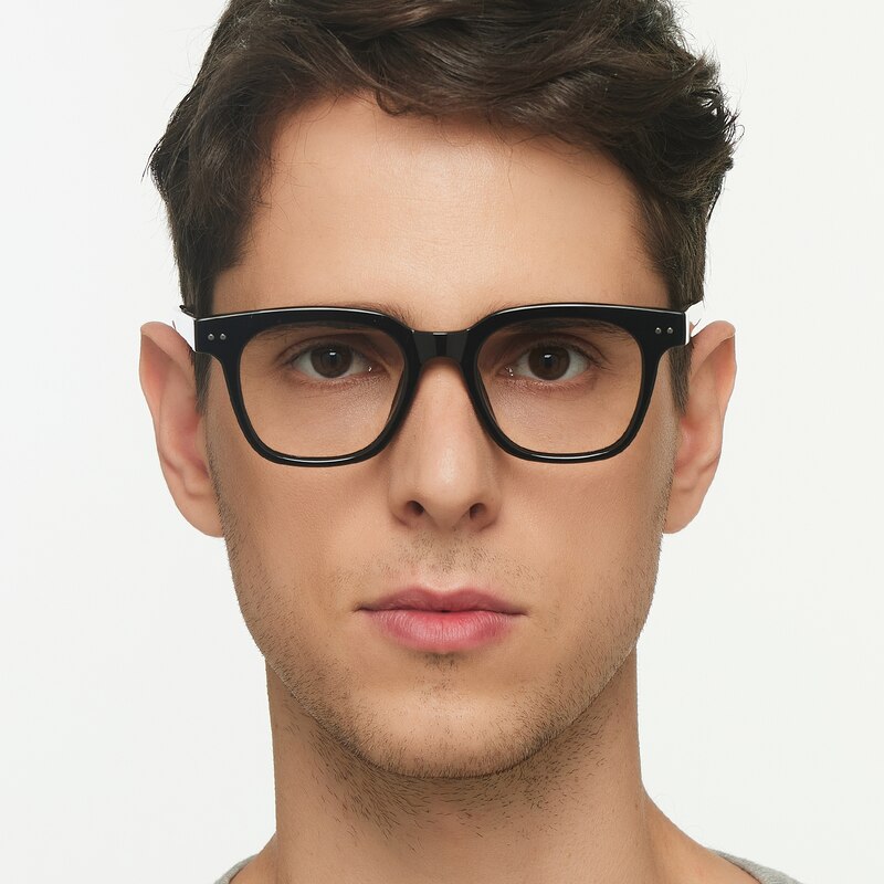 Wilmot Black Square TR90 Eyeglasses