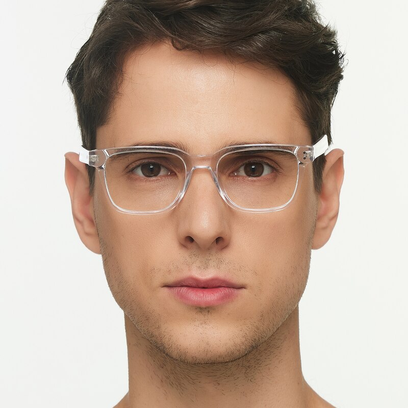 Altoona Crystal Rectangle Acetate Eyeglasses