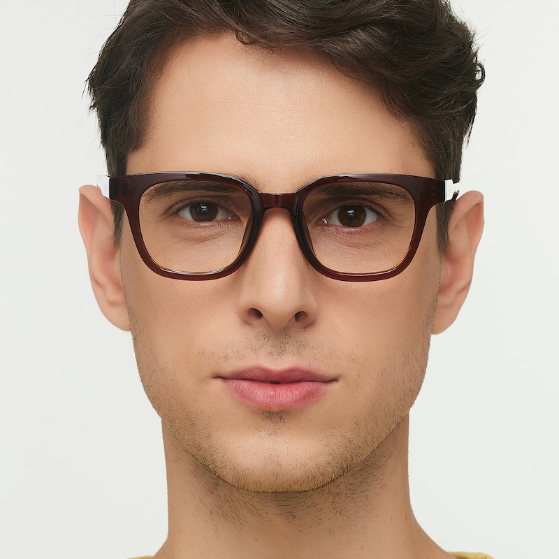 Abraham Brown Square TR90 Eyeglasses