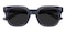 Scorpio Folkstone Gray Square Acetate Sunglasses