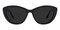 Kenora Black Cat Eye Acetate Sunglasses