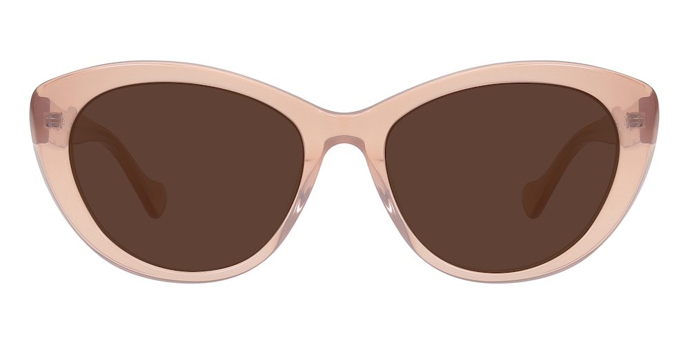 Kenora Rose Tan Cat Eye Acetate Sunglasses