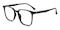 Hodgson MBlack Square TR90 Eyeglasses