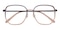 Gainesville Blue/Light Brown Polygon TR90 Eyeglasses