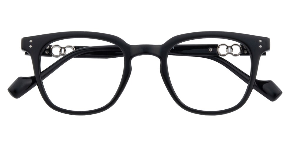 Bonnie Black Square TR90 Eyeglasses