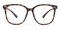 Pisces Tortoise Square TR90 Eyeglasses