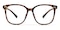 Pisces Tortoise Square TR90 Eyeglasses