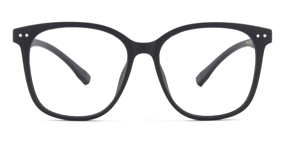 Pisces Black Square TR90 Eyeglasses