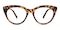 Amanda Tortoise Cat Eye TR90 Eyeglasses
