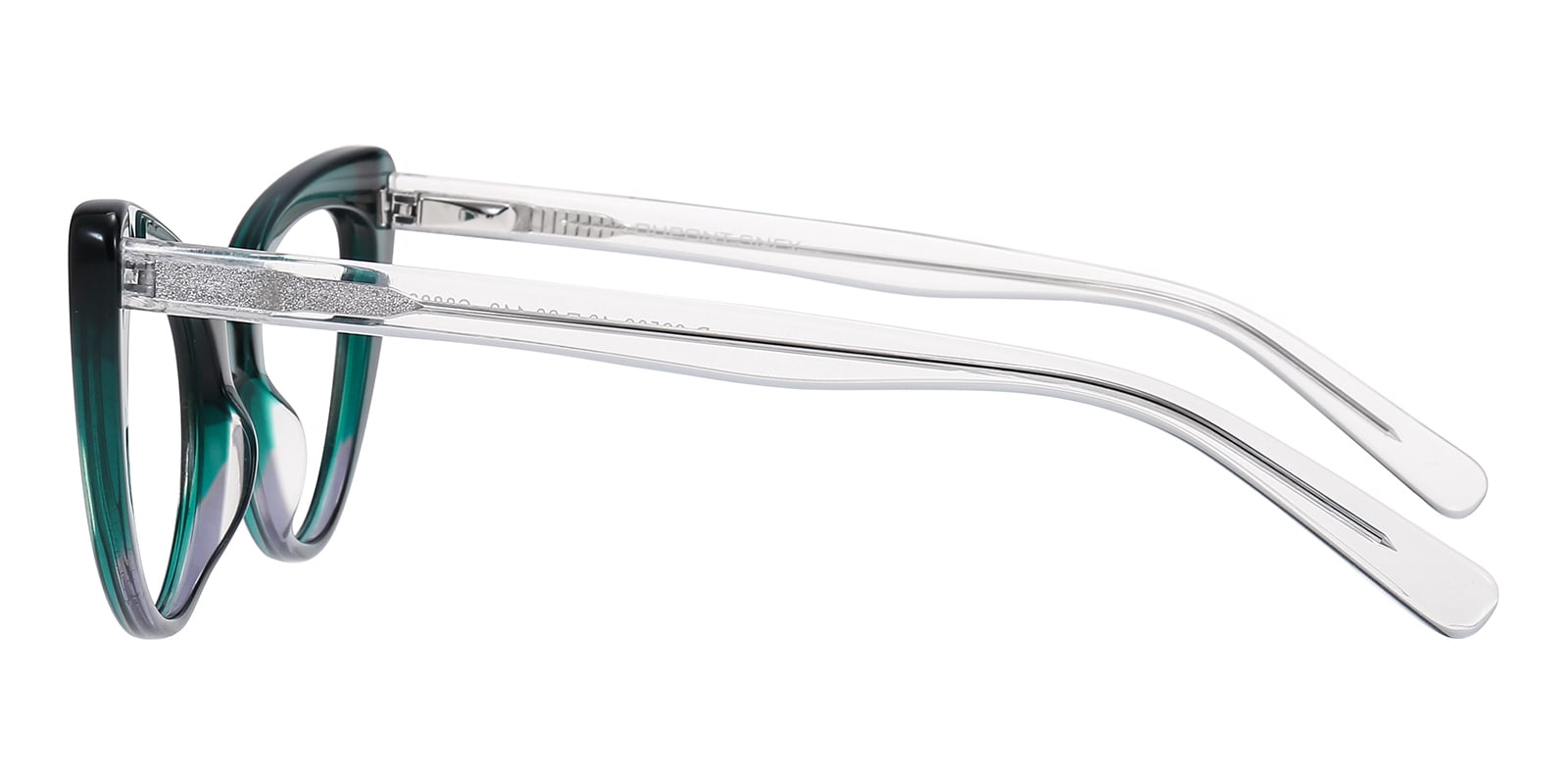 Dolores Cat Eye Green Eyeglasses | Glassesshop