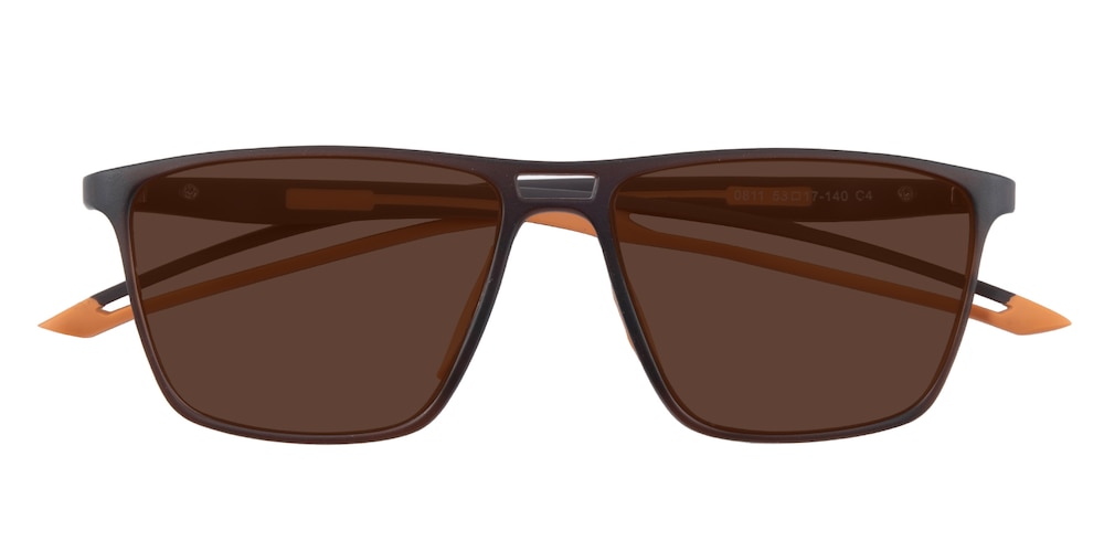 Ethan Brown Aviator TR90 Sunglasses
