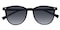 Chamomile Black Round TR90 Sunglasses