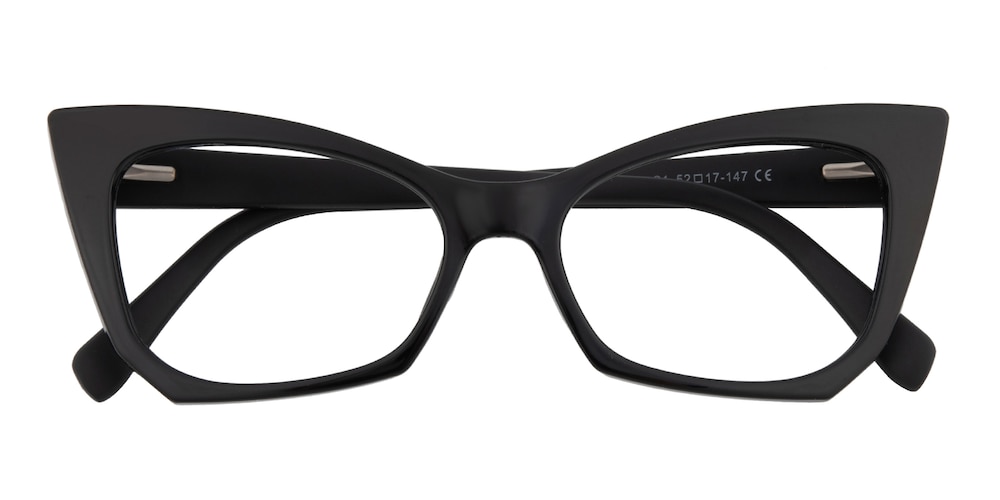 Susan Black Cat Eye TR90 Eyeglasses
