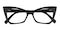 Susan Black Cat Eye TR90 Eyeglasses