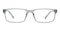 Silvester Gray Rectangle TR90 Eyeglasses