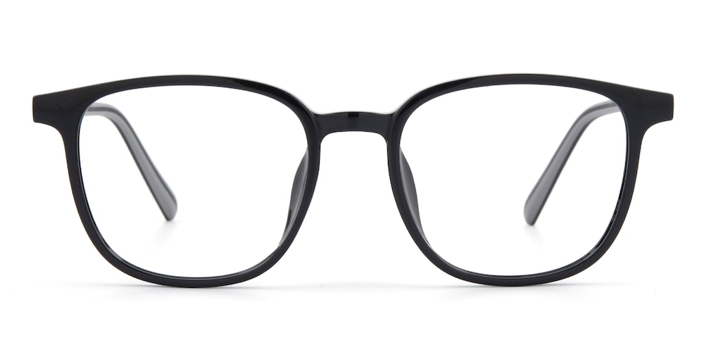 Defender Black/Gray Oval TR90 Eyeglasses