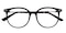 Regina Black Round TR90 Eyeglasses
