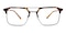 Nathan Tortoise/Gunmetal Aviator TR90 Eyeglasses