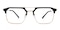 Nathan Black/Golden Aviator TR90 Eyeglasses