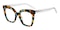 Bblythe Multicolor/Crystal Cat Eye Acetate Eyeglasses