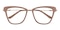 Donna Praline Cat Eye Acetate Eyeglasses