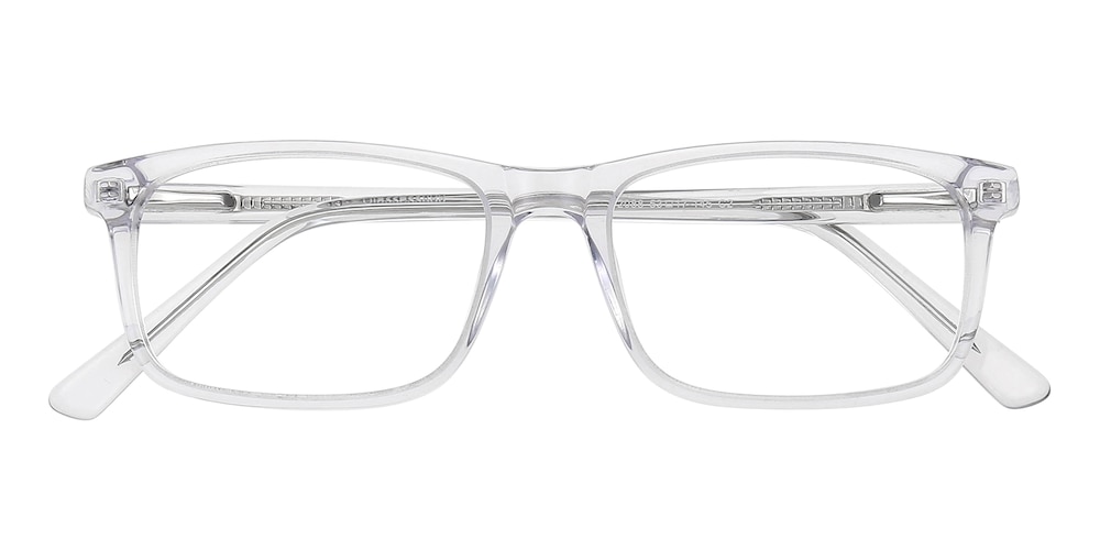 Sheridan Crystal Rectangle Acetate Eyeglasses