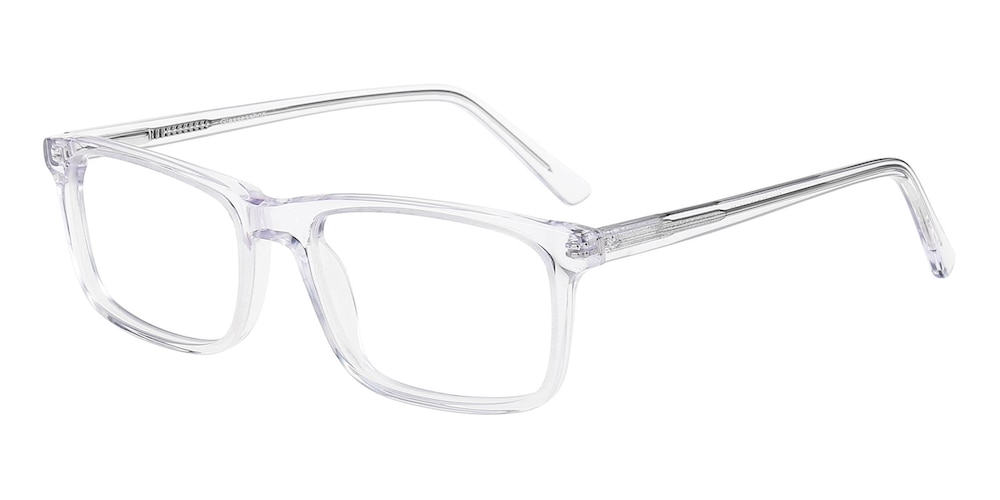 Sheridan Crystal Rectangle Acetate Eyeglasses