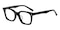 Placerville Black Rectangle Acetate Eyeglasses