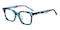 Placerville Multicolor Rectangle Acetate Eyeglasses