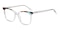 Hoyle Crystal/Brown/Green Cat Eye Acetate Eyeglasses