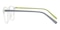 Defender Crystal/Yellow Oval TR90 Eyeglasses