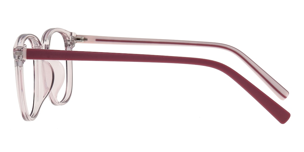 Defender Crystal/Pink Oval TR90 Eyeglasses