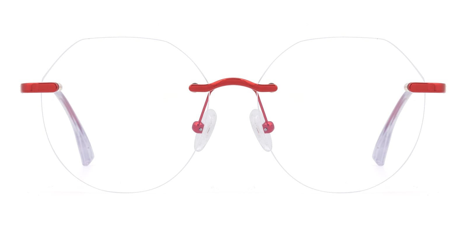 leticia】VALLETTA01 silver Stewart Silver Eyeglasses | Includes