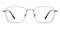 Ingemar Gunmetal Rectangle Titanium Eyeglasses