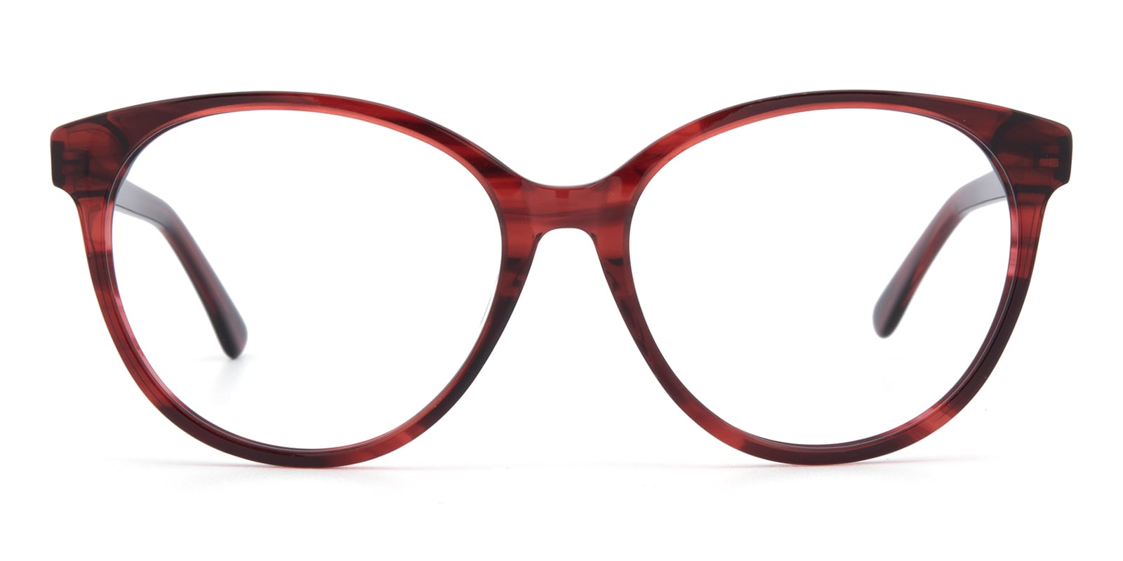 Marquette Oval,Cat Eye Burgundy Sunglasses | GlassesShop