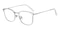 Spencer Crystal/Silver Cat Eye TR90 Eyeglasses