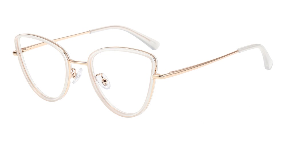 Penny Crystal/Golden Cat Eye TR90 Eyeglasses