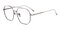 Gibbon Gunmetal Aviator Titanium Eyeglasses