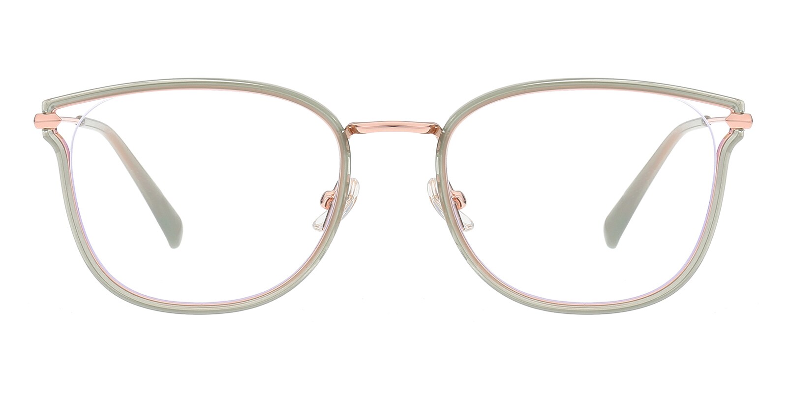 Spencer Cat Eye Green Eyeglasses Glassesshop
