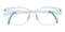 Uriah Light Blue Rectangle TR90 Eyeglasses