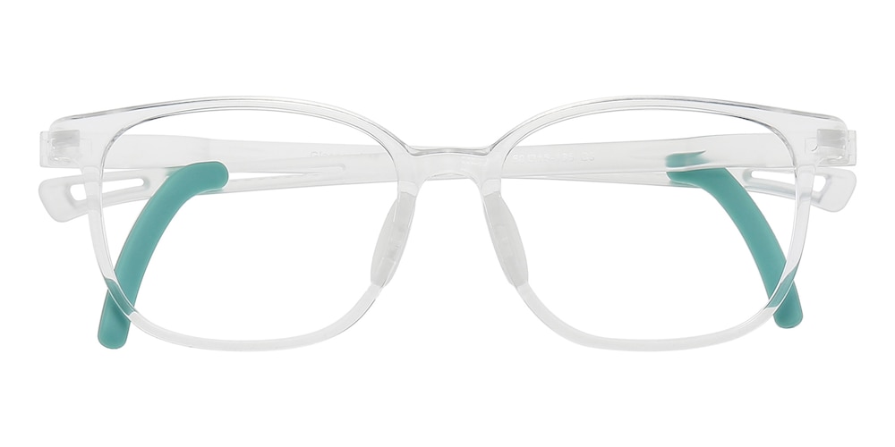 Uriah Crystal Rectangle TR90 Eyeglasses